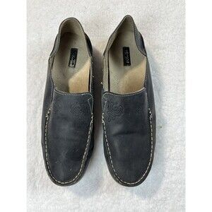 Olukai Loafers Womens 10 Nohea Nubuck Leather  Slip On Shoes Comfort Boating
